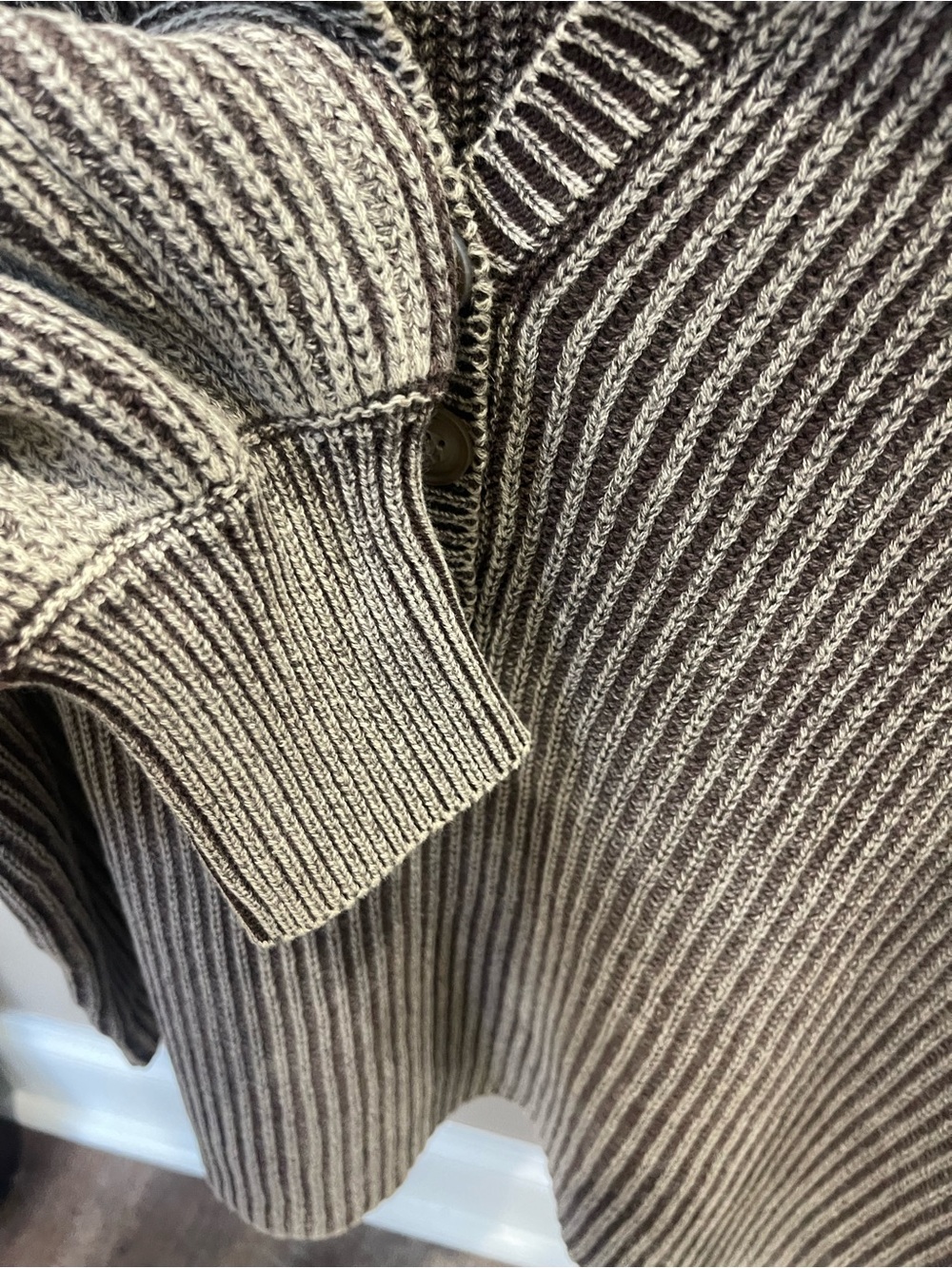 Zenana 100% Cotton Ribbed Collared Sweater - Picture 5 of 5
